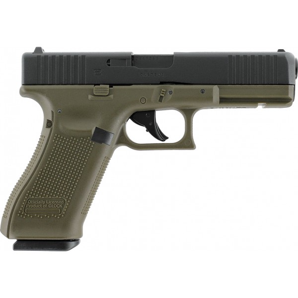 Пістолет пневматичний Umarex Glock 17 Gen5 Blowback CO2 кал 4,5 мм BB Green - 39860479 Пістолет пневматичний Umarex Glock 17 Gen5 Blowback CO2 кал 4,5 мм BB Green - 39860479