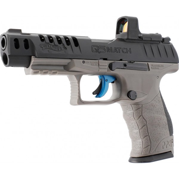 Пистолет пневматический Umarex Walther Q5 Match Combo CO2 кал. 4,5 мм - 39860484