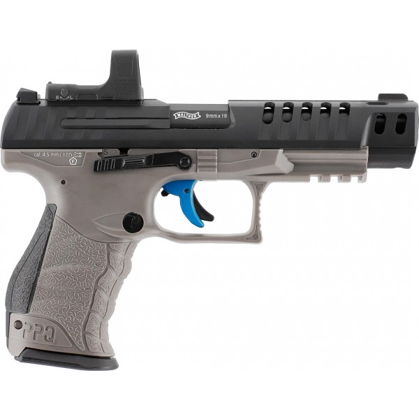 Пистолет пневматический Umarex Walther Q5 Match Combo CO2 кал. 4,5 мм - 39860484