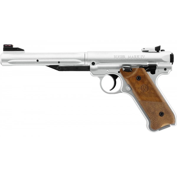 Пистолет пневматический Umarex Ruger Mark IV Stainless 4,5 мм - 39860514