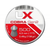 4.1927 Пульки Umarex Cobra Gen2 0,49гр. кал.177, 500шт.