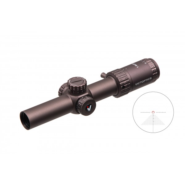 Приціл оптичний Vector Optics S6 1-6X24 (30 мм) Illum. SFP FDE - OPSL23