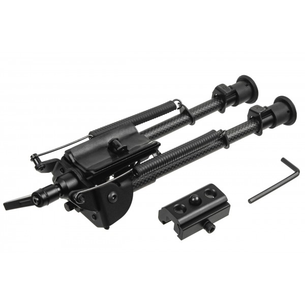 Сошки Vector Optics 230-345 мм Карбонове волокно, підпружинені з ричагом - RSCFS-09 Сошки Vector Optics 230-345 мм Карбонове волокно, підпружинені з ричагом - RSCFS-09