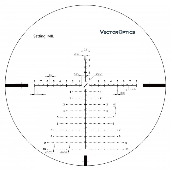 Прицел оптический Vector Optics Continental 5-30x56 (34mm) illum. FFP Tactical - SCFF-30 Прицел оптический Vector Optics Continental 5-30x56 (34mm) illum. FFP Tactical - SCFF-30