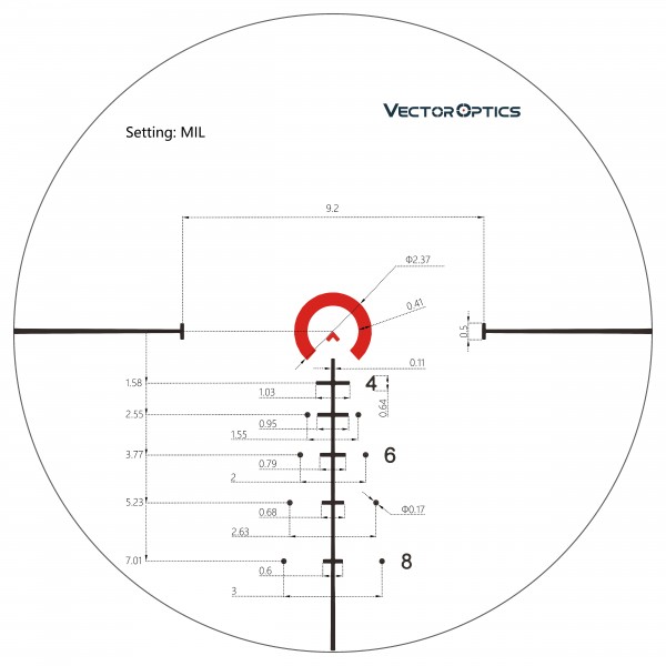Прицел оптический Vector Optics Continental 1-6x28 (34mm) illum. FFP Tactical - SCFF-31 Прицел оптический Vector Optics Continental 1-6x28 (34mm) illum. FFP Tactical - SCFF-31