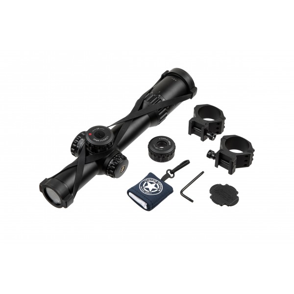 Приціл оптичний Vector Optics Continental 1-10x28 (34mm) illum. ED FFP VET-CTR - SCFF-47 Приціл оптичний Vector Optics Continental 1-10x28 (34mm) illum. ED FFP VET-CTR - SCFF-47