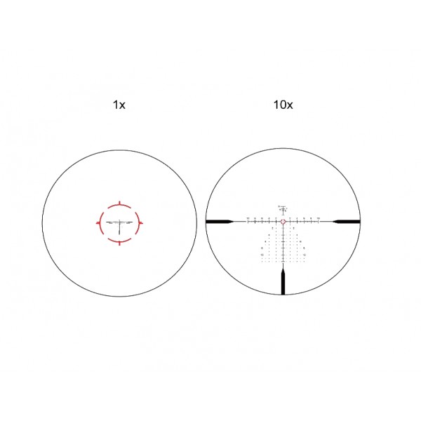 Приціл оптичний Vector Optics Continental X10 1-10x28 (34 мм) ED FFP illum. VET-RAR 2 - SCFF-62