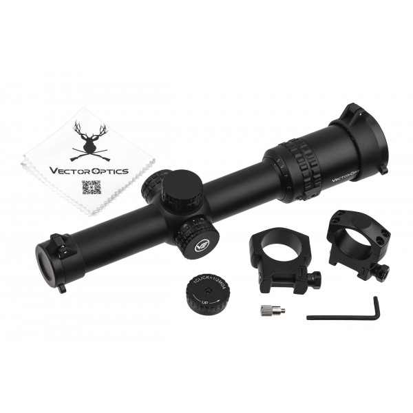 Приціл оптичний Vector Optics Grimlock 1-6x24 (30 мм) Illum. GenII SFP - SCOC-13II Приціл оптичний Vector Optics Grimlock 1-6x24 (30 мм) Illum. GenII SFP - SCOC-13II