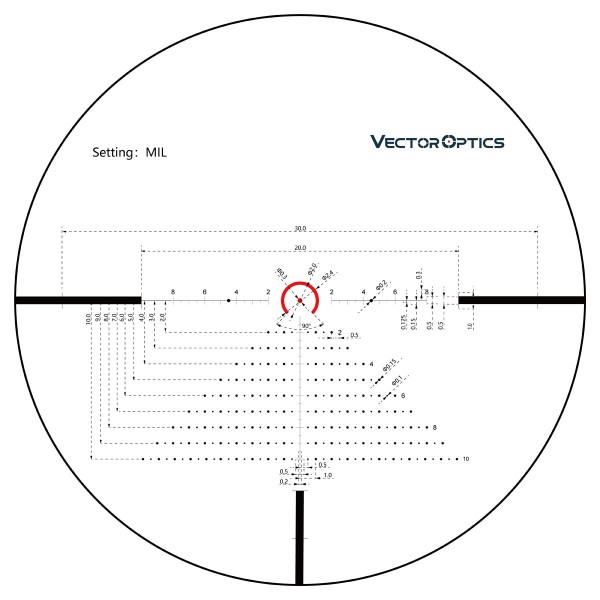 Прицел оптический Vector Optics Constantine 1-8x24 (30 mm) illum. SFP - SCOC-27 Прицел оптический Vector Optics Constantine 1-8x24 (30 mm) illum. SFP - SCOC-27