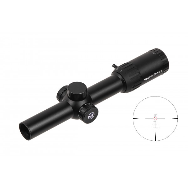 Прицел оптический Vector Optics Constantine 1-10x24 (30 мм) illum. SFP - SCOC-31