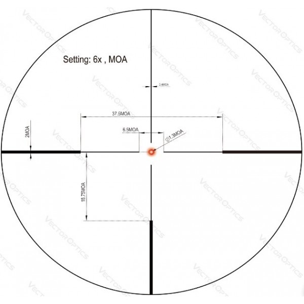 Приціл оптичний Vector Optics Continental X6 1-6x24 (30 мм) SFP illum. Fiber German 4 - SCOC-48 Приціл оптичний Vector Optics Continental X6 1-6x24 (30 мм) SFP illum. Fiber German 4 - SCOC-48