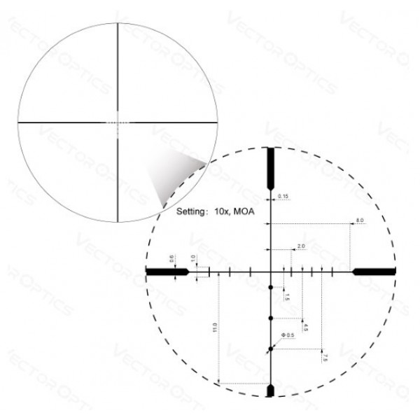 Прицел оптический Vector Optics Hugo 6-24x50 (25,4 мм) SFP - SCOL-31 Прицел оптический Vector Optics Hugo 6-24x50 (25,4 мм) SFP - SCOL-31