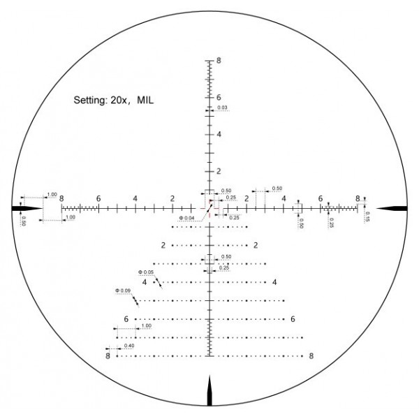Прицел оптический Vector Optics Taurus 3-24x56 (34 мм) illum. SFP ED - SCOL-55 Прицел оптический Vector Optics Taurus 3-24x56 (34 мм) illum. SFP ED - SCOL-55