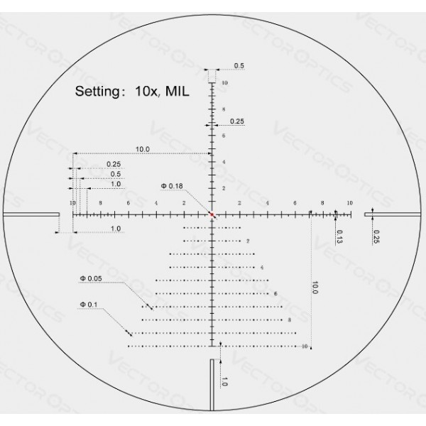 Прицел оптический Vector Optics Veyron Plus 10x30 (30 мм) SFP illum. MPR-V10 - SCOM-46 Прицел оптический Vector Optics Veyron Plus 10x30 (30 мм) SFP illum. MPR-V10 - SCOM-46