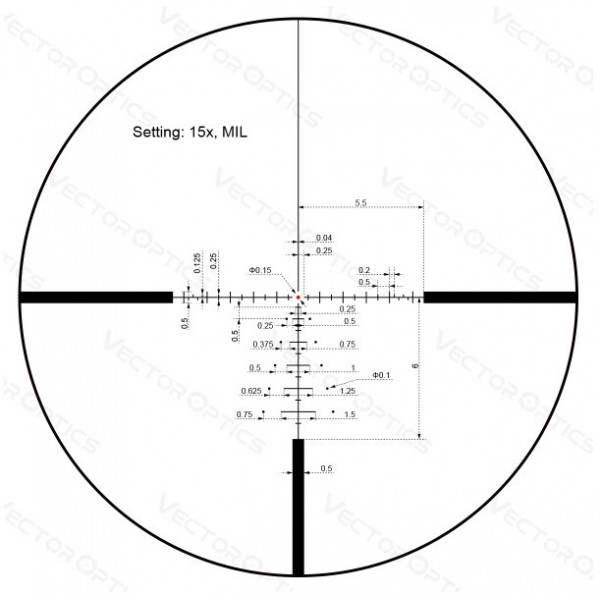 Приціл оптичний Vector Optics Paragon 3-15x44 (25,4 мм) illum. SFP Zero-Stop - SCOM-T37 Приціл оптичний Vector Optics Paragon 3-15x44 (25,4 мм) illum. SFP Zero-Stop - SCOM-T37