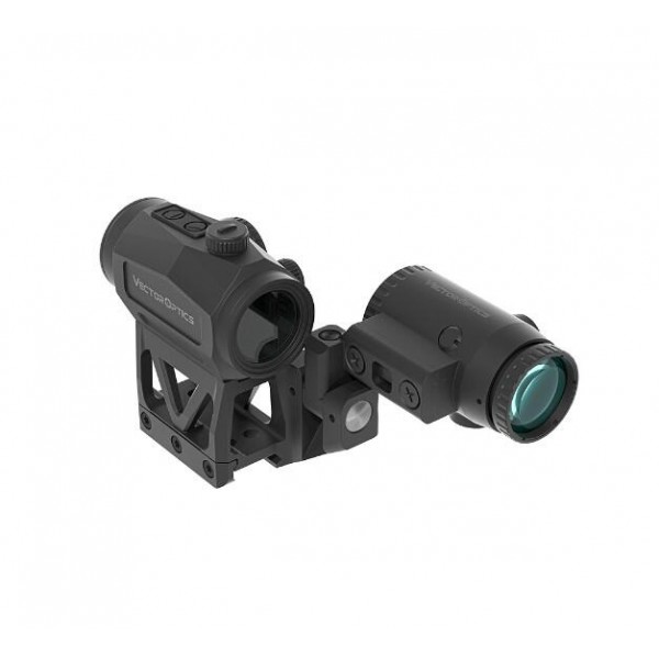 Комплект Vector Optics Scrapper 1x29 MRT + збільшувач Paragon 3x18 з інтегрованим кріпленням - SCRMMK-02