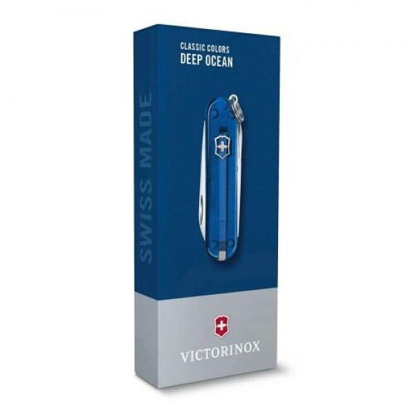 Нож Victorinox Сlassic SD "Deep ocean" - 0.6223.T2G Нож Victorinox Сlassic SD "Deep ocean" - 0.6223.T2G