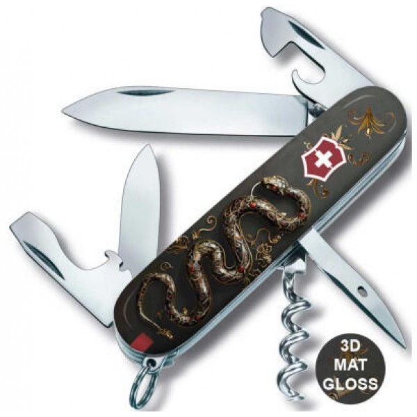 Ніж Victorinox Swiss Army Spartan Zodiac Розкішна змія - 1.3603.3_Z4210hk