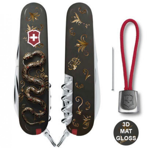 Ніж Victorinox Swiss Army Spartan Zodiac Розкішна змія - 1.3603.3_Z4210hk Ніж Victorinox Swiss Army Spartan Zodiac Розкішна змія - 1.3603.3_Z4210hk