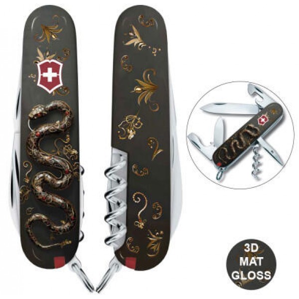 Ніж Victorinox Swiss Army Spartan Zodiac Розкішна змія - 1.3603.3_Z4210hk Ніж Victorinox Swiss Army Spartan Zodiac Розкішна змія - 1.3603.3_Z4210hk