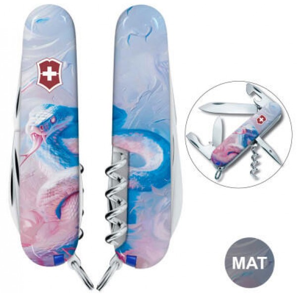 Нож Victorinox Swiss Army Spartan Zodiac Волшебная змея - 1.3603.7_Z4220pk Нож Victorinox Swiss Army Spartan Zodiac Волшебная змея - 1.3603.7_Z4220pk