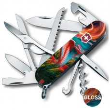 Нож Victorinox Swiss Army Huntsman Zodiac Красочная кобра