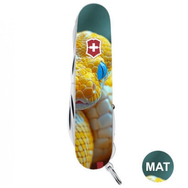Ніж Victorinox Swiss Army Mountaineer Змія - 1.3743.7_F1050pw Ніж Victorinox Swiss Army Mountaineer Змія - 1.3743.7_F1050pw