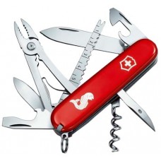 Ніж VICTORINOX 1.3653.72 Swiss Army Angler. Червоний