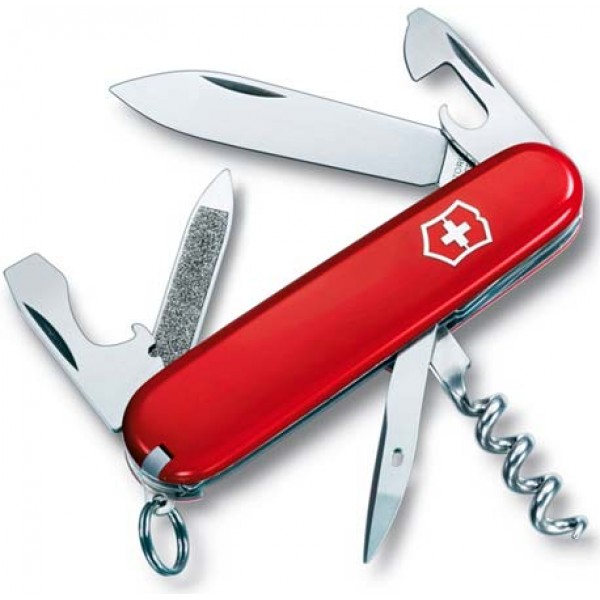 Нож Victorinox 0.3803 Sportsman. Красный - 3376725 Нож Victorinox 0.3803 Sportsman. Красный - 3376725