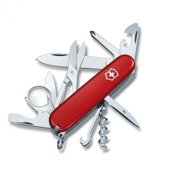 Ніж VICTORINOX 1.6703 Explorer ц: червоний матовий - 611003