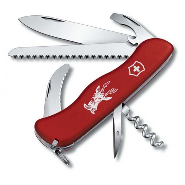 Ніж VICTORINOX 0.8873 Hunter Червоний - 3376498