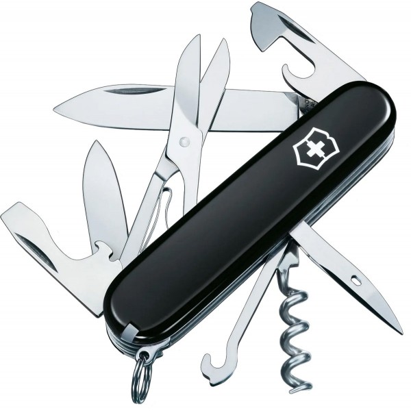 Нож VICTORINOX 1.3703.3 Climber. Черный - 3560353