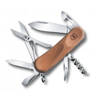 Нож VICTORINOX 2.3901.63 Delemont EvoWood 14 ц: ореховый