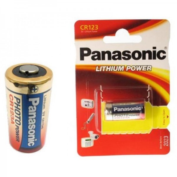 Panasonic батарейка CR123 - SIN-PAN-CR123