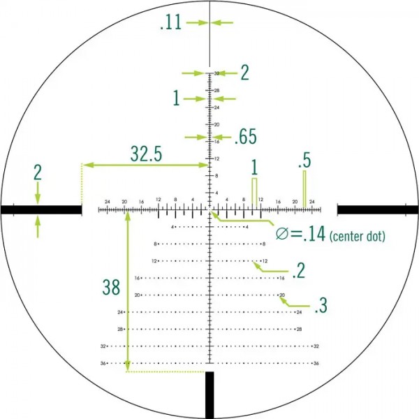 Приціл оптичний Vortex Venom 5-25x56 FFP сітка EBR-7C MOA - 23710256