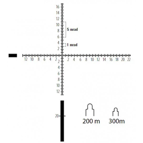 Монокуляр Vortex RECCE™ PRO HD 8х32 с дальномерной сеткой MRAD - 23710270 Монокуляр Vortex RECCE™ PRO HD 8х32 с дальномерной сеткой MRAD - 23710270