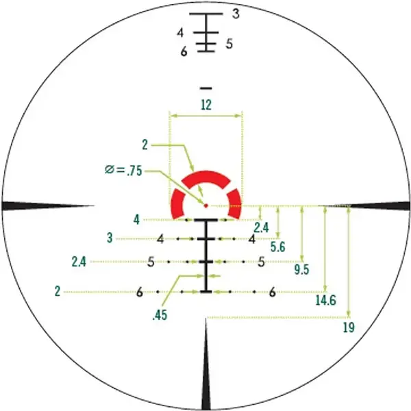 Приціл оптичний Vortex Strike Eagle 1-8x24 FFP сітка EBR-8 c підсвічуванням - 23710276 Приціл оптичний Vortex Strike Eagle 1-8x24 FFP сітка EBR-8 c підсвічуванням - 23710276