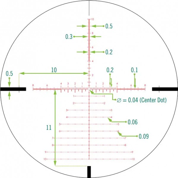 Приціл оптичний Vortex Strike Eagle 3-18x44 FFP сітка EBR-7C c підсвічуванням - 23710309 Приціл оптичний Vortex Strike Eagle 3-18x44 FFP сітка EBR-7C c підсвічуванням - 23710309