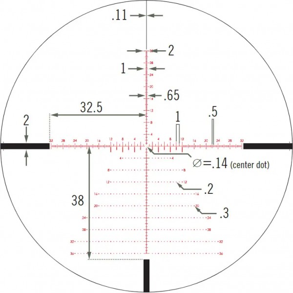 Приціл оптичний Vortex Viper PST Gen II 5-25x50 FFP сітка EBR-7C MOA з підсвічуванням - 23710310 Приціл оптичний Vortex Viper PST Gen II 5-25x50 FFP сітка EBR-7C MOA з підсвічуванням - 23710310