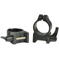 Кольцa быстросъемные Warne Maxima Quick Detach Ring. d - 25.4 мм. Medium. Weaver/Picatinny