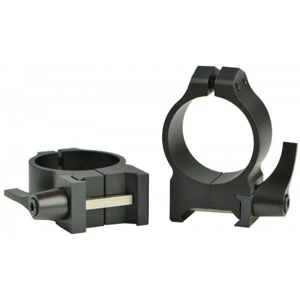 Кольцa быстросъемные Warne Maxima Quick Detach Ring. d - 30 мм. Medium. Weaver/Picatinny - 23700209