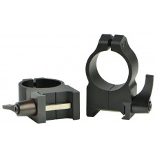 Кольцa быстросъемные Warne Maxima Quick Detach Ring. d - 25.4 мм. High. Weaver/Picatinny