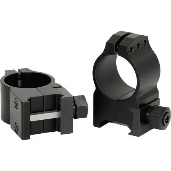 Кільця Warne Tactical Fixed Ring. d - 30 мм. High. Weaver/Picatinny - 