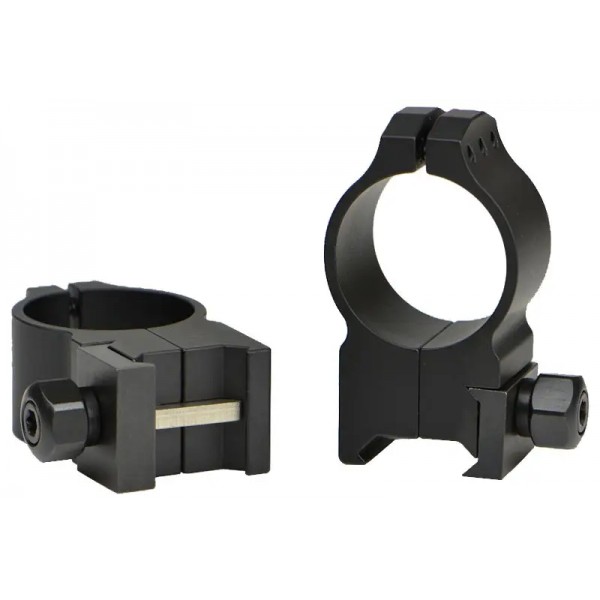 Кольцa Warne Fixed Ring. d - 30 мм. Extra High. Weaver/Picatinny - 