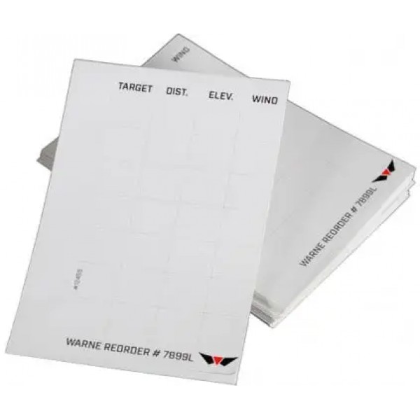 Карточка ввода поправок Warne - 23700244