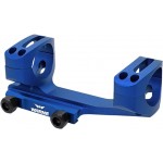 Крепление-моноблок Warne X-Skeleton Mount. d - 30 мм. Ultra High. Weaver/Picatinny. Blue
