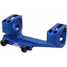 Крепление-моноблок Warne X-Skeleton Mount. d - 30 мм. Ultra High. Weaver/Picatinny. Blue