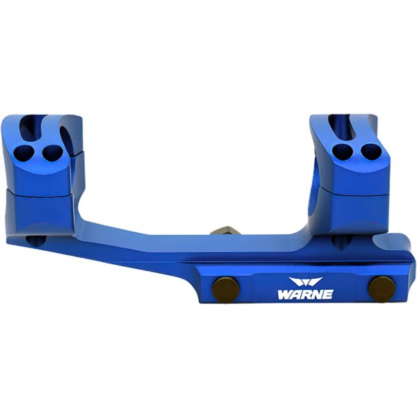 Кріплення-моноблок Warne X-Skeleton Mount. d - 30 мм. Ultra High. Weaver/Picatinny. Blue - 23700306 Кріплення-моноблок Warne X-Skeleton Mount. d - 30 мм. Ultra High. Weaver/Picatinny. Blue - 23700306