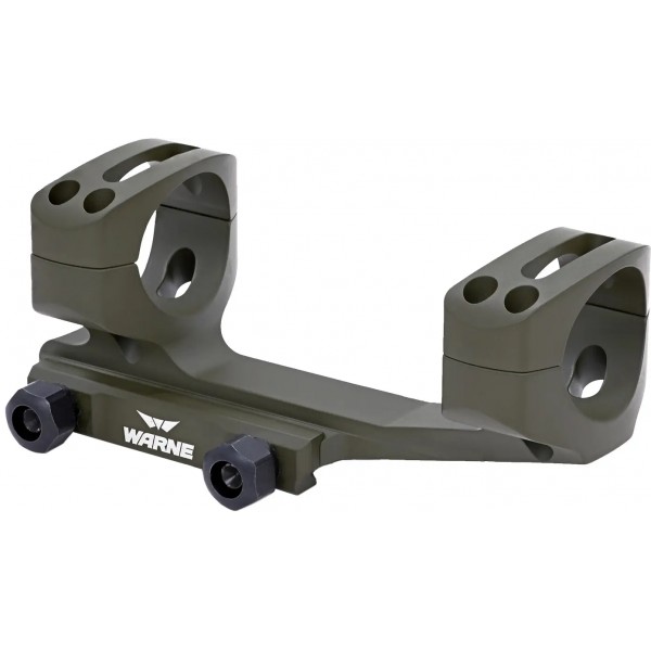 Кріплення-моноблок Warne X-Skeleton Mount. d - 30 мм. Ultra High. Weaver/Picatinny. Green - 23700308