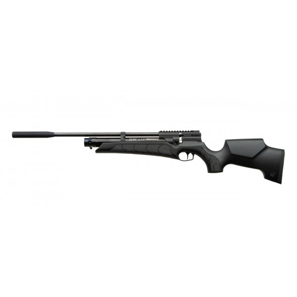 Пневматична редукторна РСР гвинтівка HW 110 S Black stock кал. 4,5 - 20.110S20-01